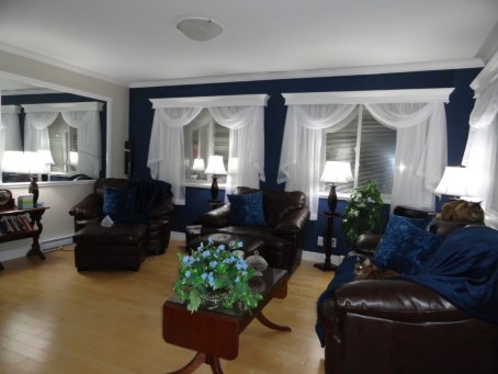 Livingroom redsign after - Quality Cabinets and Interior Renovations - Parksville - Qualicum